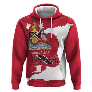 Personalized Trinidad and Tobago Independence Day Hoodie August 31st Proud LT14