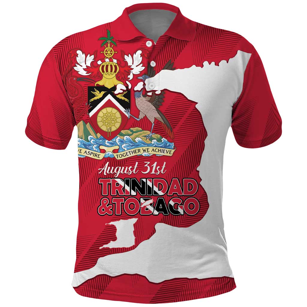 Personalized Trinidad and Tobago Independence Day Polo Shirt August 31st Proud LT14