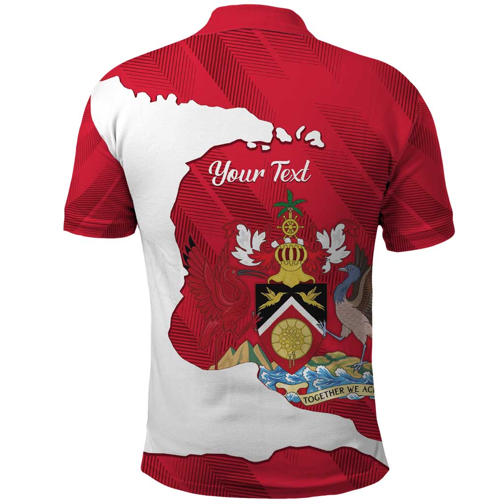 Personalized Trinidad and Tobago Independence Day Polo Shirt August 31st Proud LT14