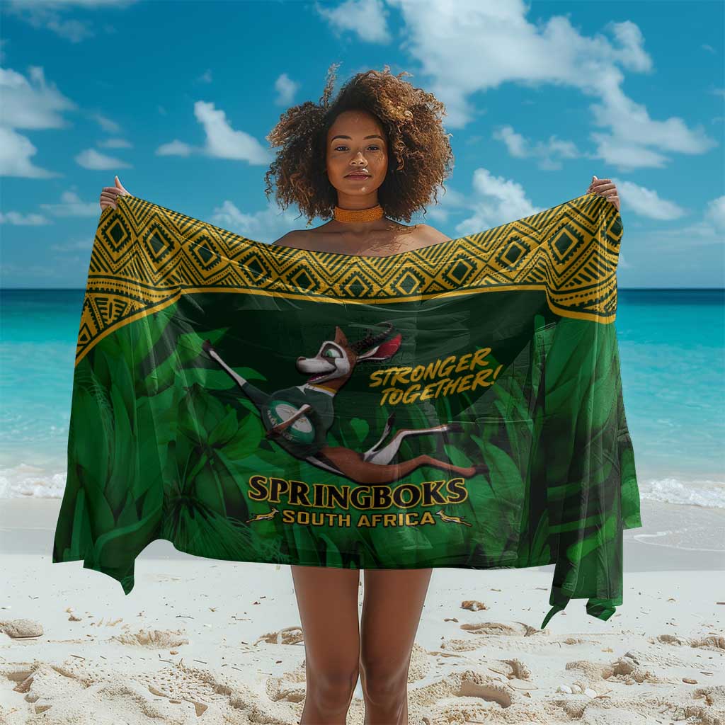 South Africa Rugby Sarong Go Bokke World Cup Champions History LT14