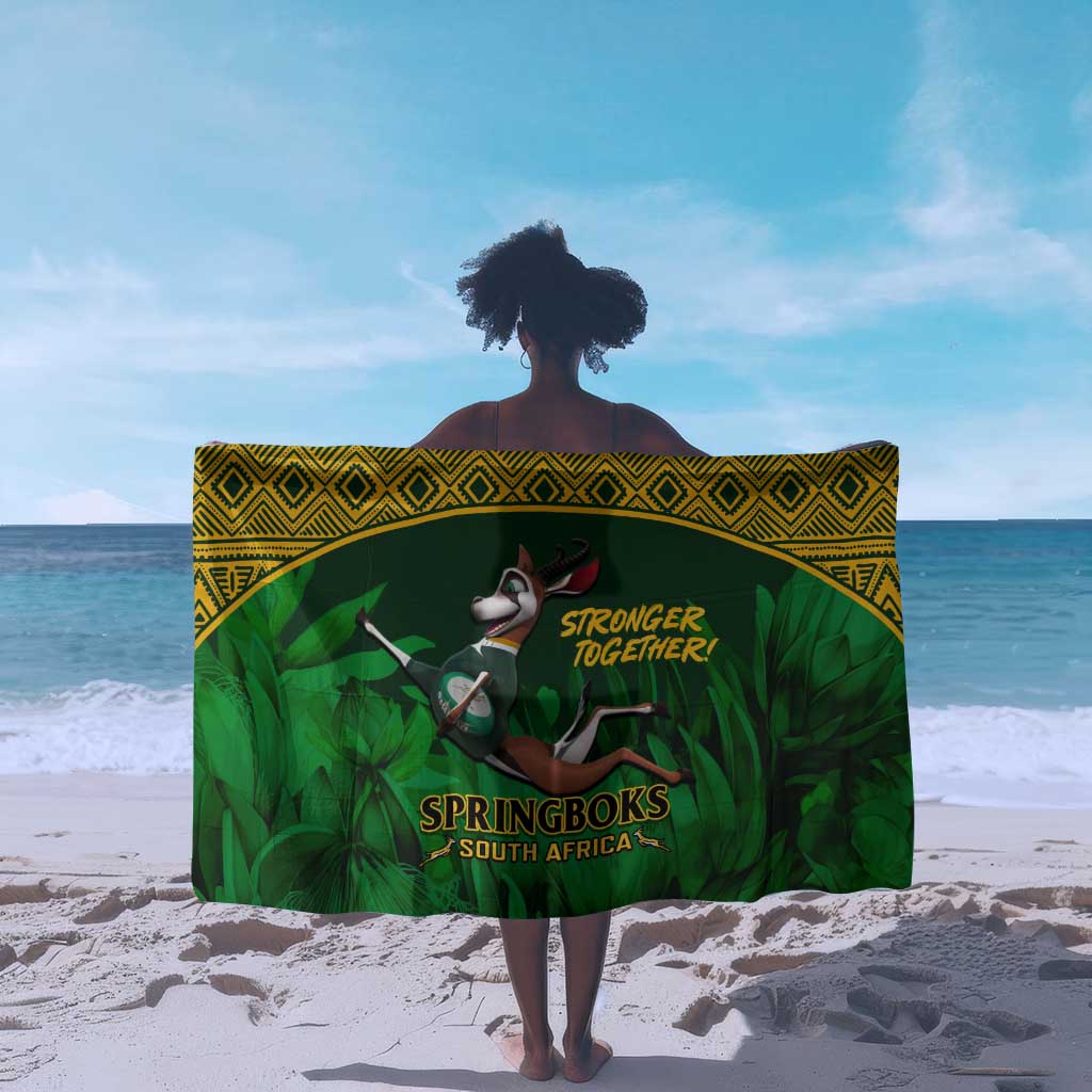 South Africa Rugby Sarong Go Bokke World Cup Champions History LT14