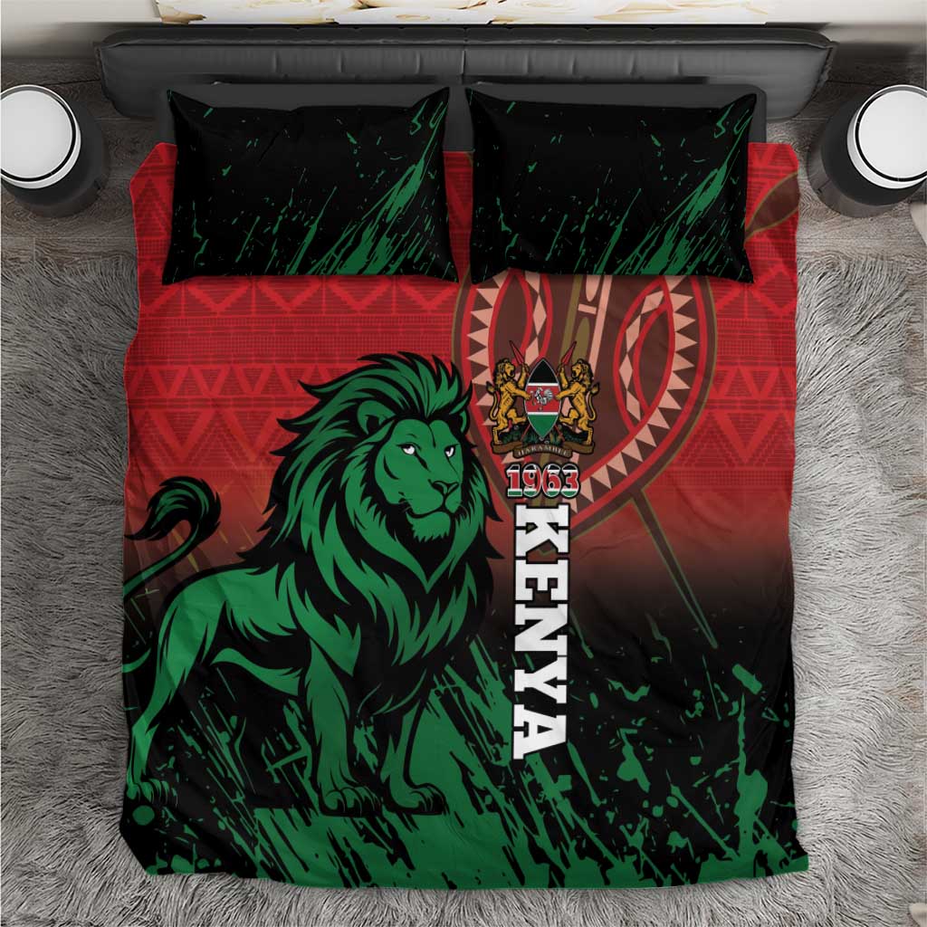 Kenya Independence Day Bedding Set Jamhuri ya Kenya 1963 - African Pattern LT14