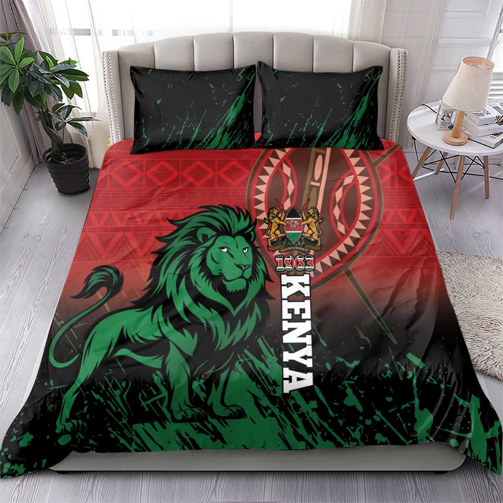 Kenya Independence Day Bedding Set Jamhuri ya Kenya 1963 - African Pattern LT14