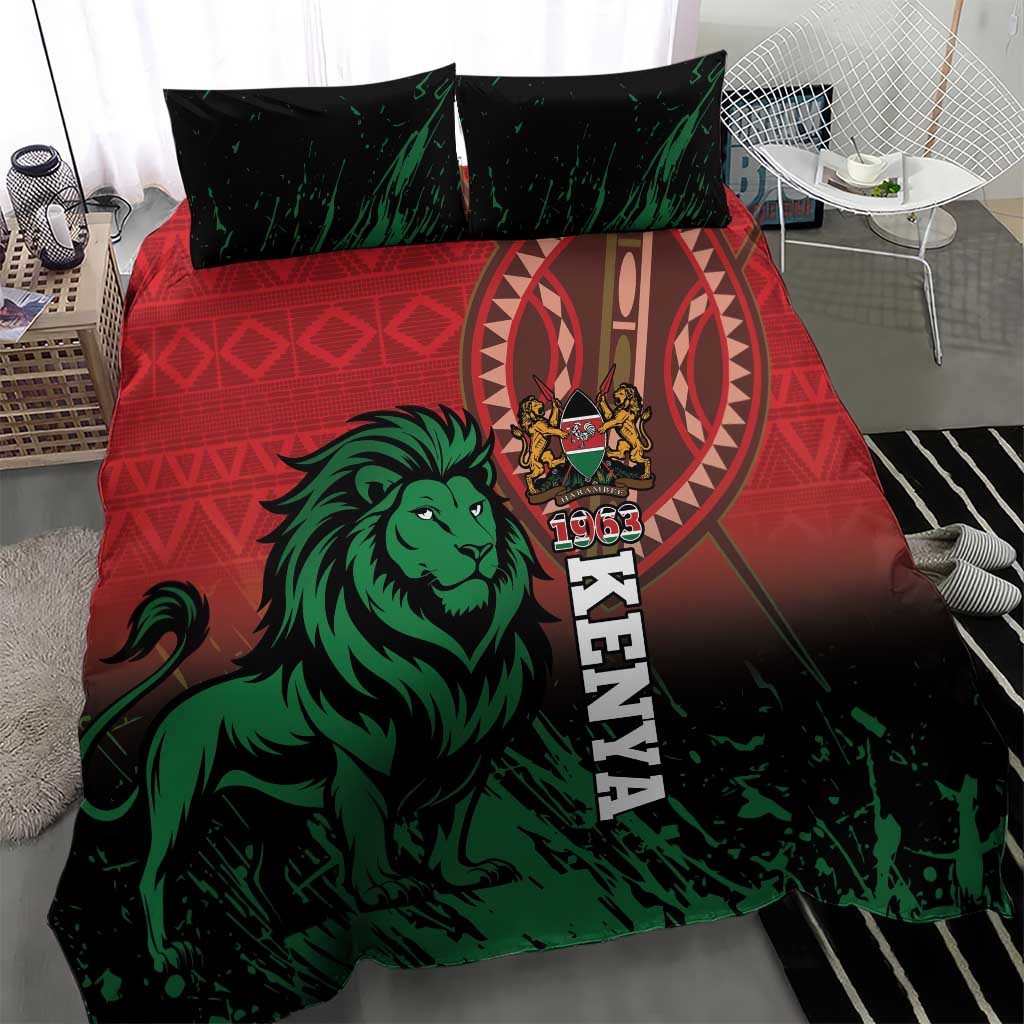 Kenya Independence Day Bedding Set Jamhuri ya Kenya 1963 - African Pattern LT14