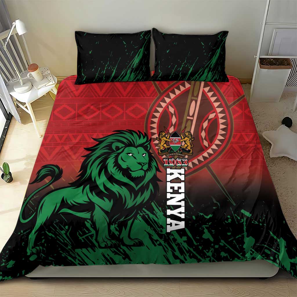 Kenya Independence Day Bedding Set Jamhuri ya Kenya 1963 - African Pattern LT14