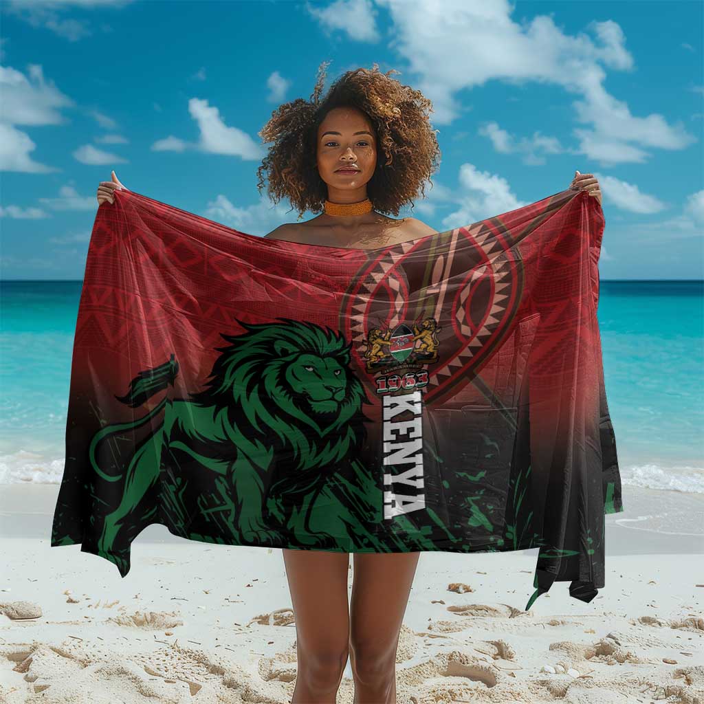 Kenya Independence Day Sarong Jamhuri ya Kenya 1963 - African Pattern LT14