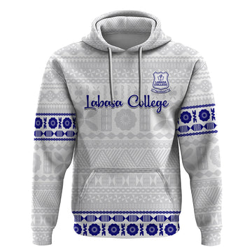 Personalised Fiji Labasa College Hoodie Fijian Tapa Pattern LT14
