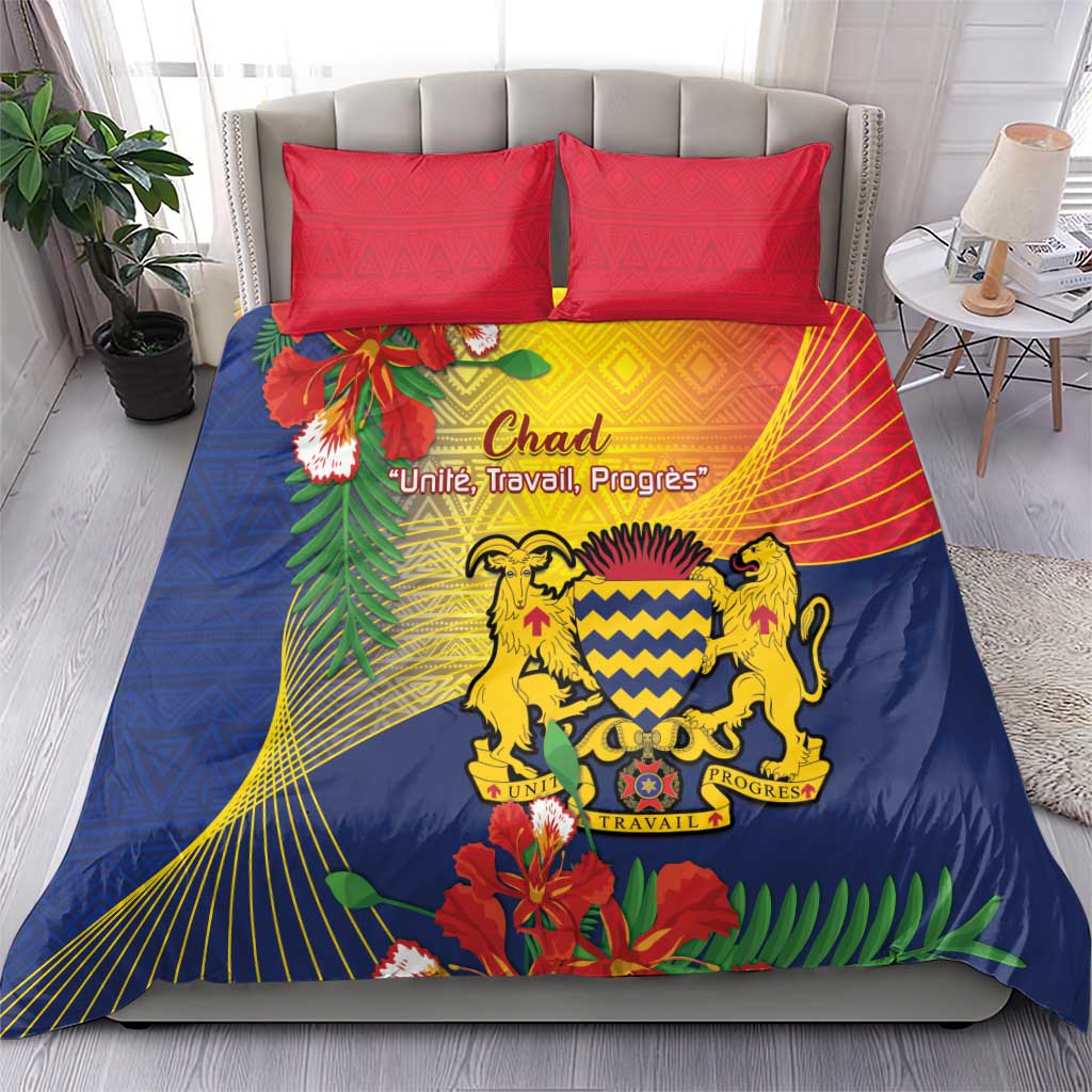 Chad Independence Day Bedding Set Happy 64 Years Of Independence LT14