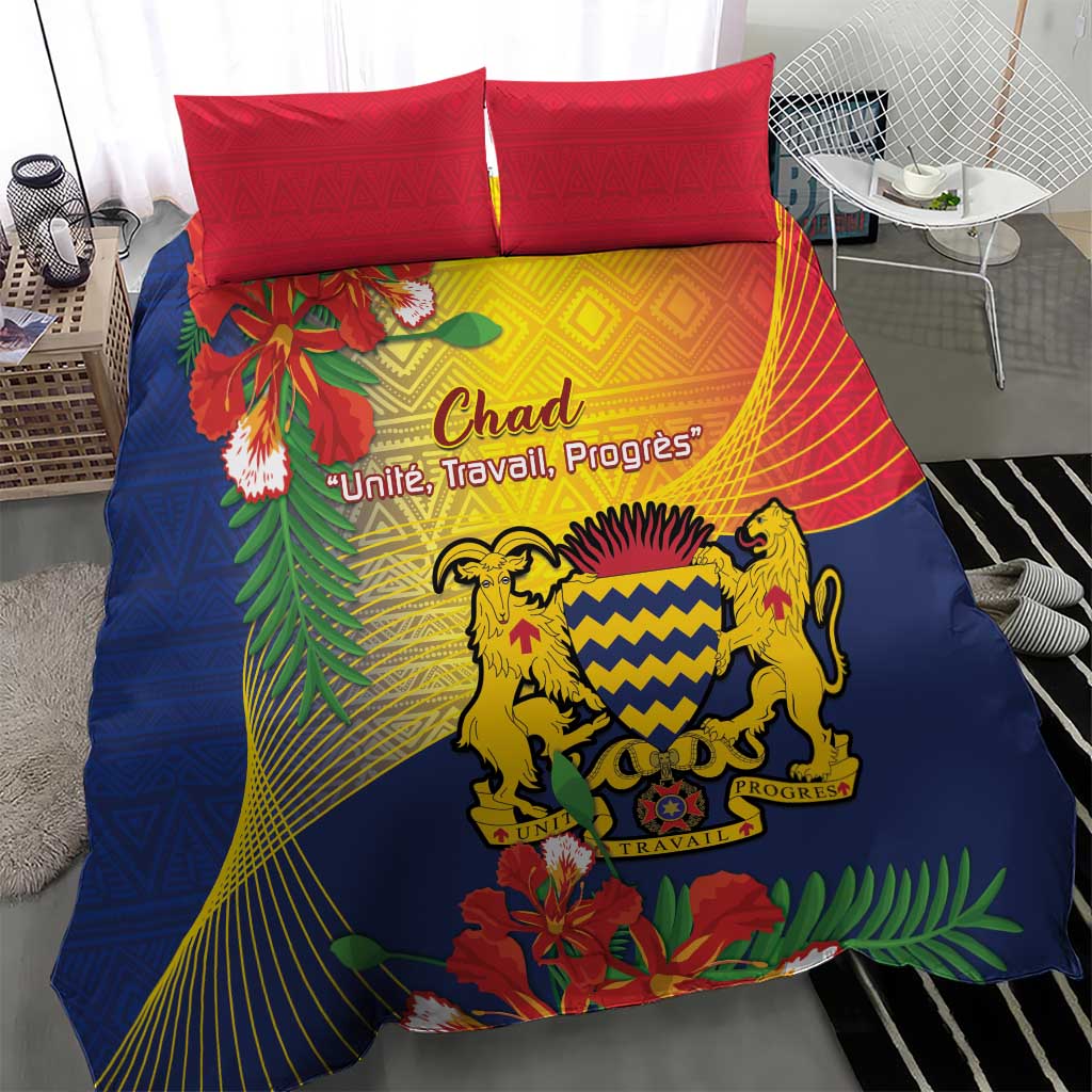 Chad Independence Day Bedding Set Happy 64 Years Of Independence LT14
