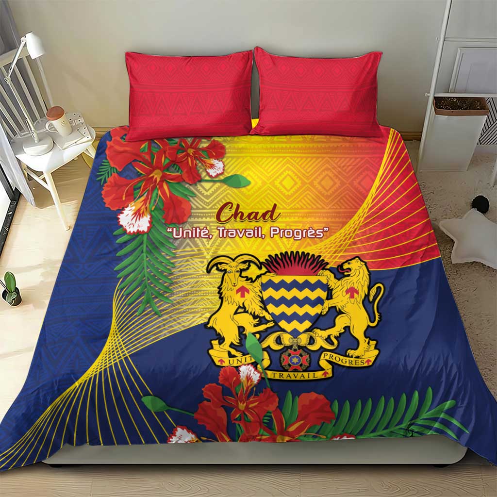 Chad Independence Day Bedding Set Happy 64 Years Of Independence LT14