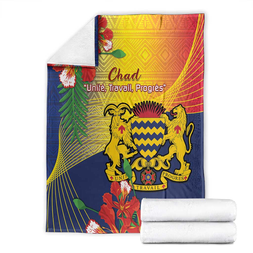 Chad Independence Day Blanket Happy 64 Years Of Independence LT14