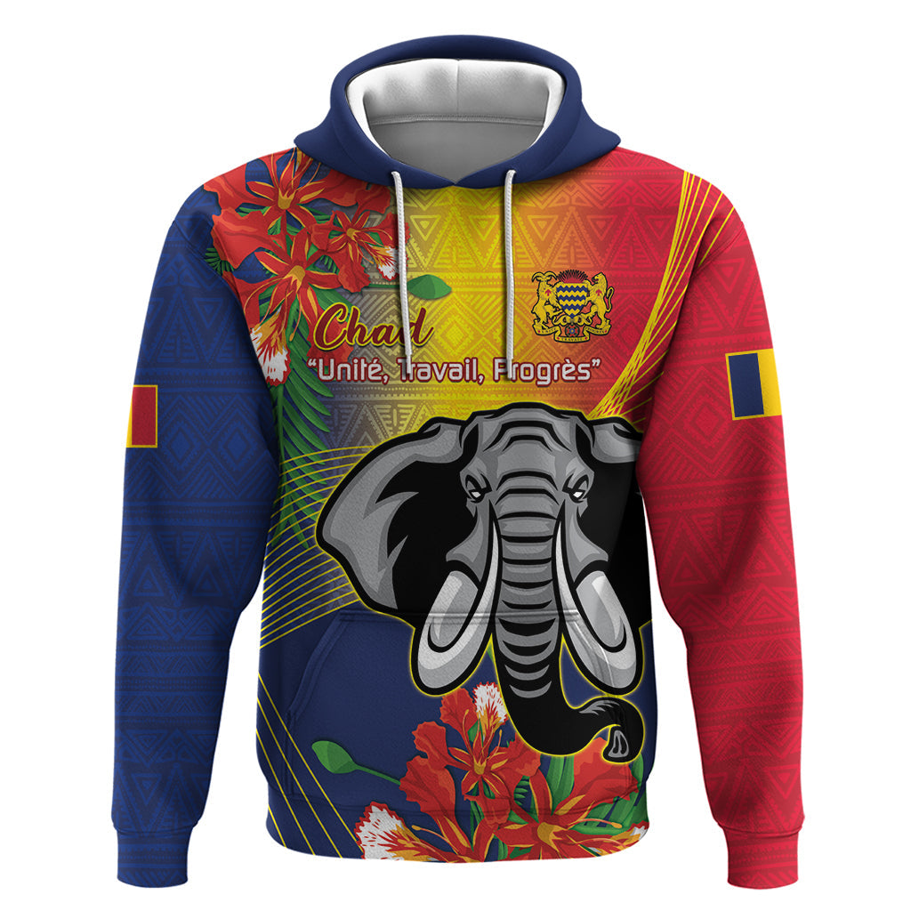 Chad Independence Day Hoodie Happy 64 Years Of Independence LT14