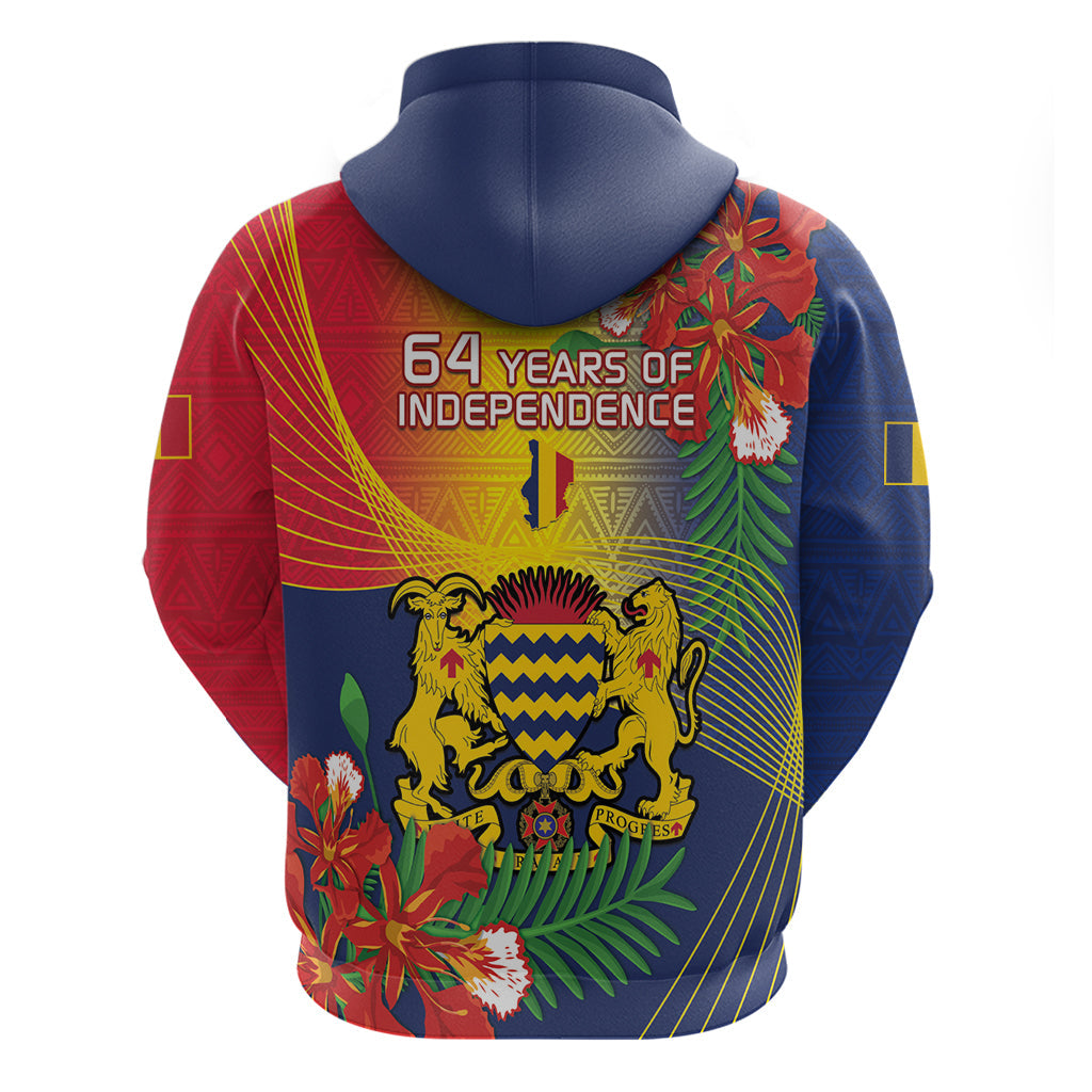 Chad Independence Day Hoodie Happy 64 Years Of Independence LT14