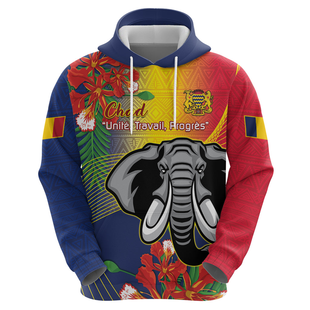 Chad Independence Day Hoodie Happy 64 Years Of Independence LT14