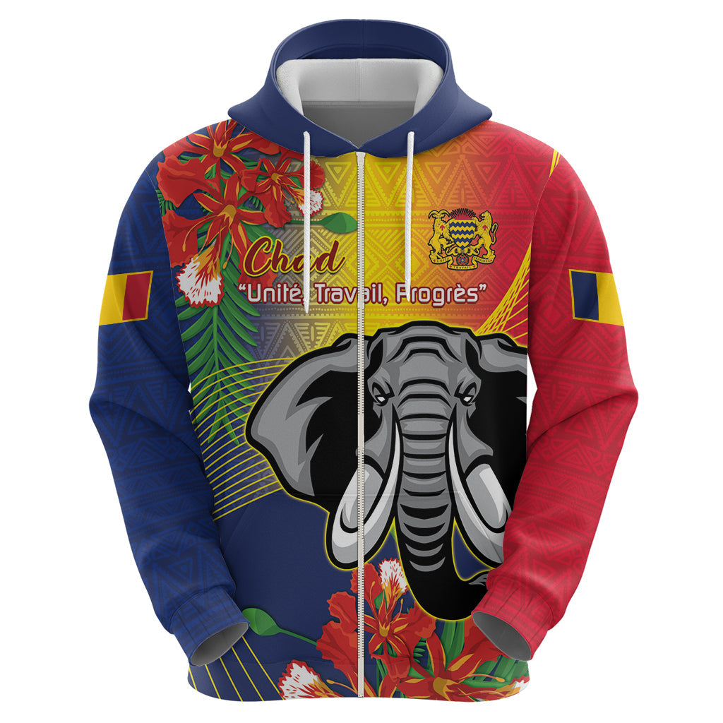 Chad Independence Day Hoodie Happy 64 Years Of Independence LT14