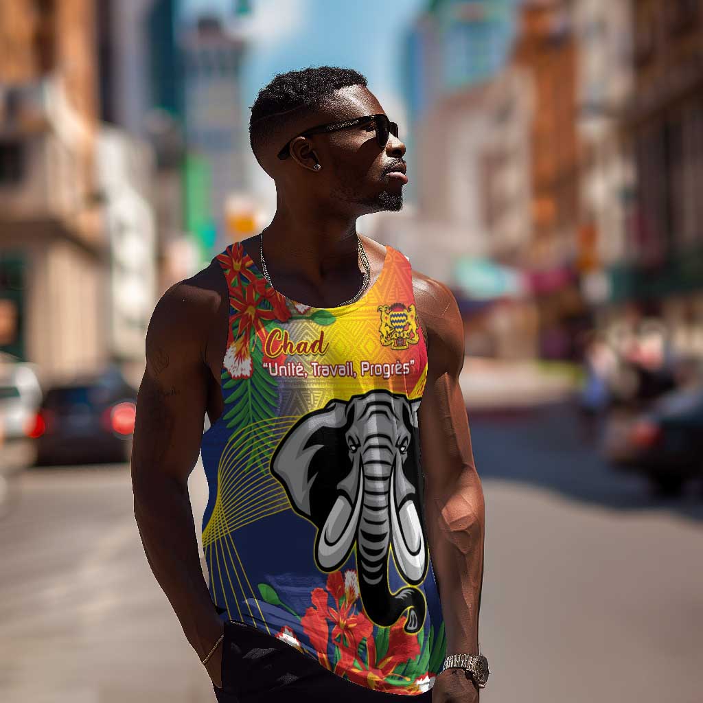 Chad Independence Day Men Tank Top Happy 64 Years Of Independence LT14