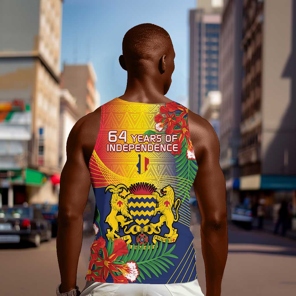 Chad Independence Day Men Tank Top Happy 64 Years Of Independence LT14