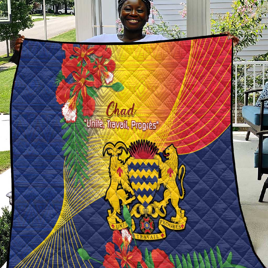 Chad Independence Day Quilt Happy 64 Years Of Independence LT14