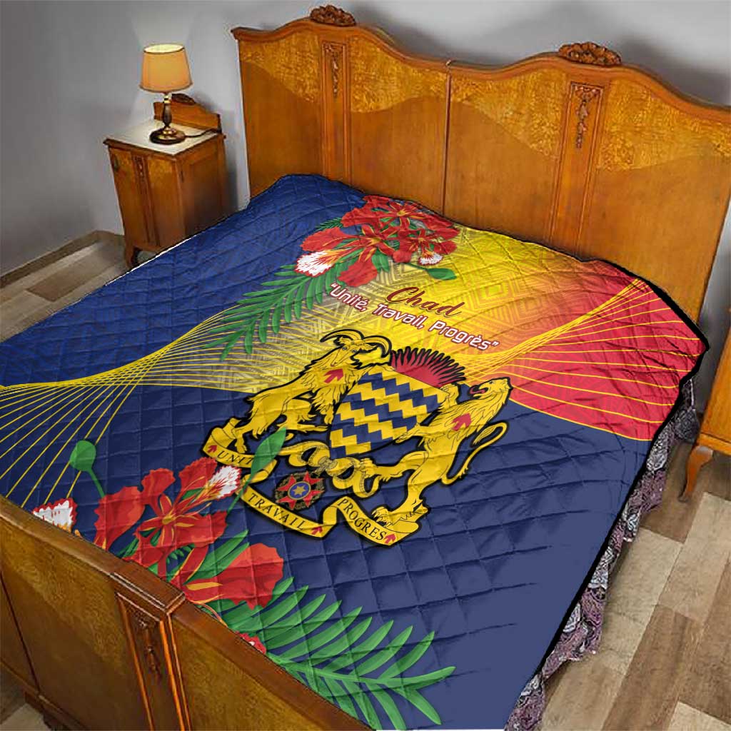 Chad Independence Day Quilt Happy 64 Years Of Independence LT14