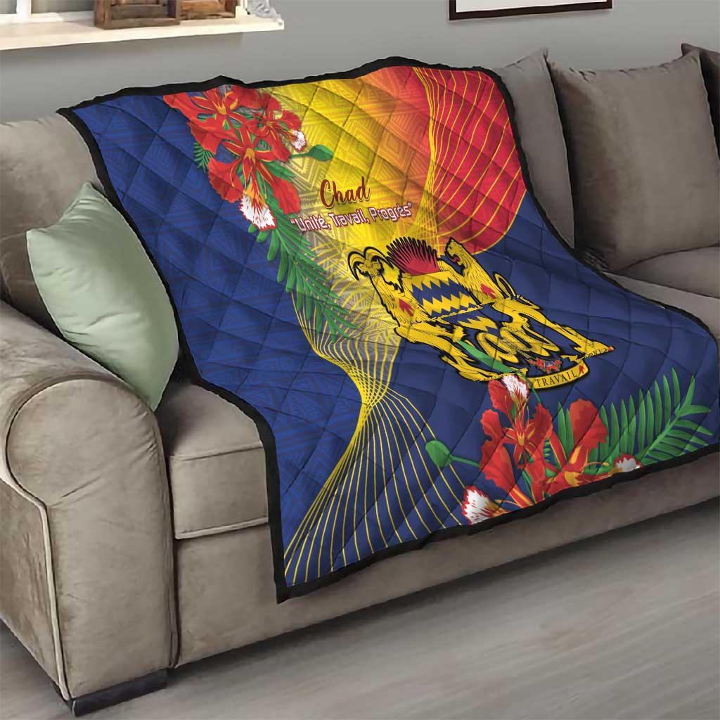 Chad Independence Day Quilt Happy 64 Years Of Independence LT14