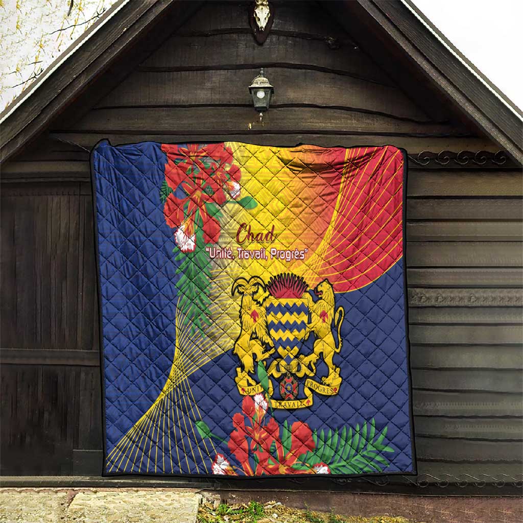 Chad Independence Day Quilt Happy 64 Years Of Independence LT14