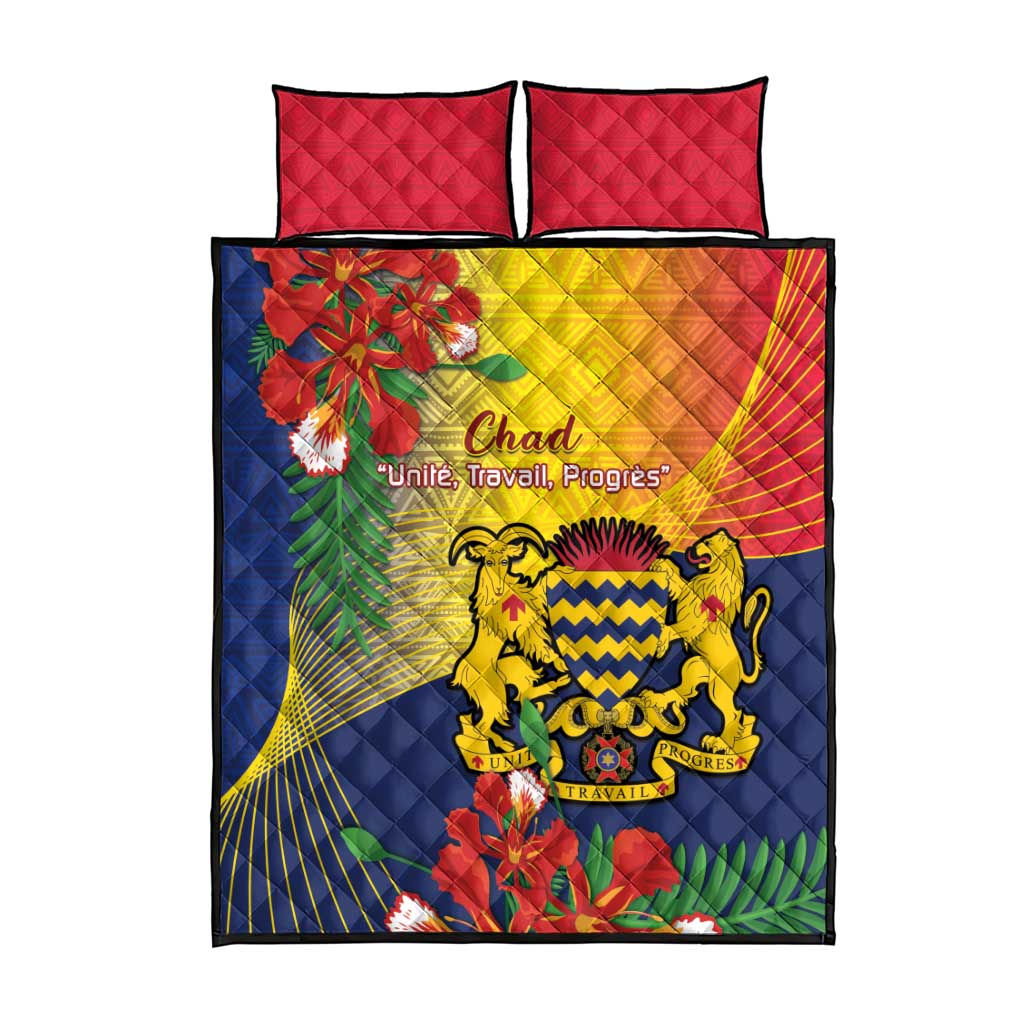 Chad Independence Day Quilt Bed Set Happy 64 Years Of Independence LT14