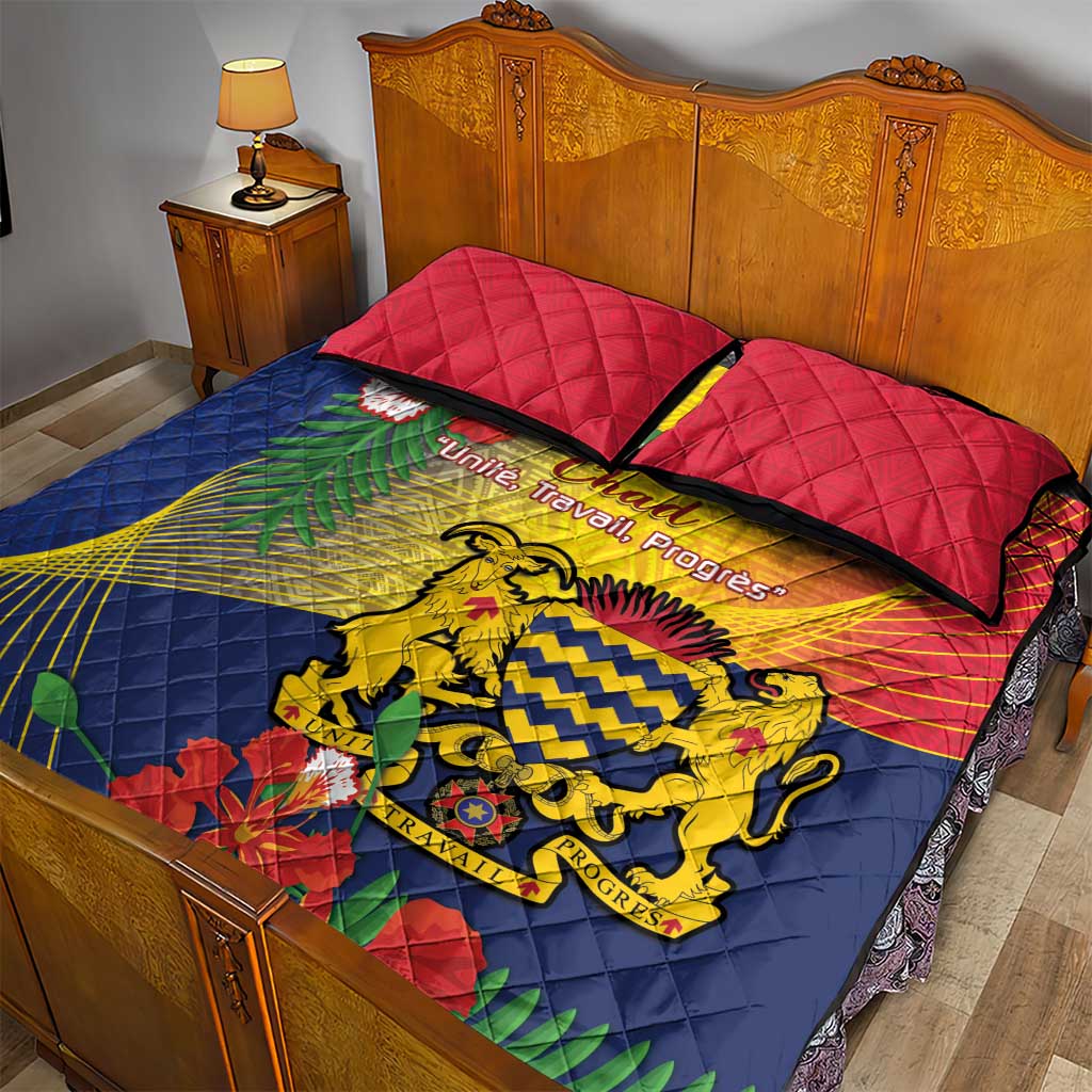 Chad Independence Day Quilt Bed Set Happy 64 Years Of Independence LT14