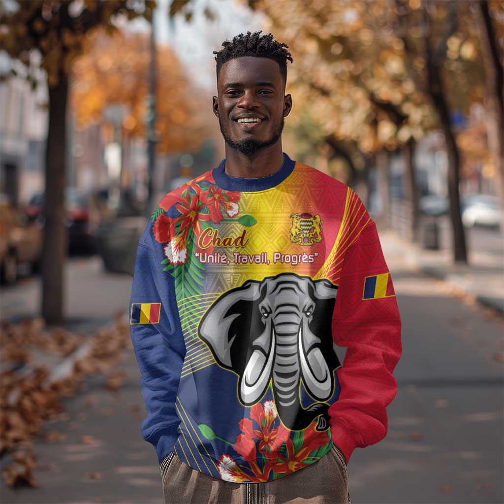 Chad Independence Day Sweatshirt Happy 64 Years Of Independence LT14