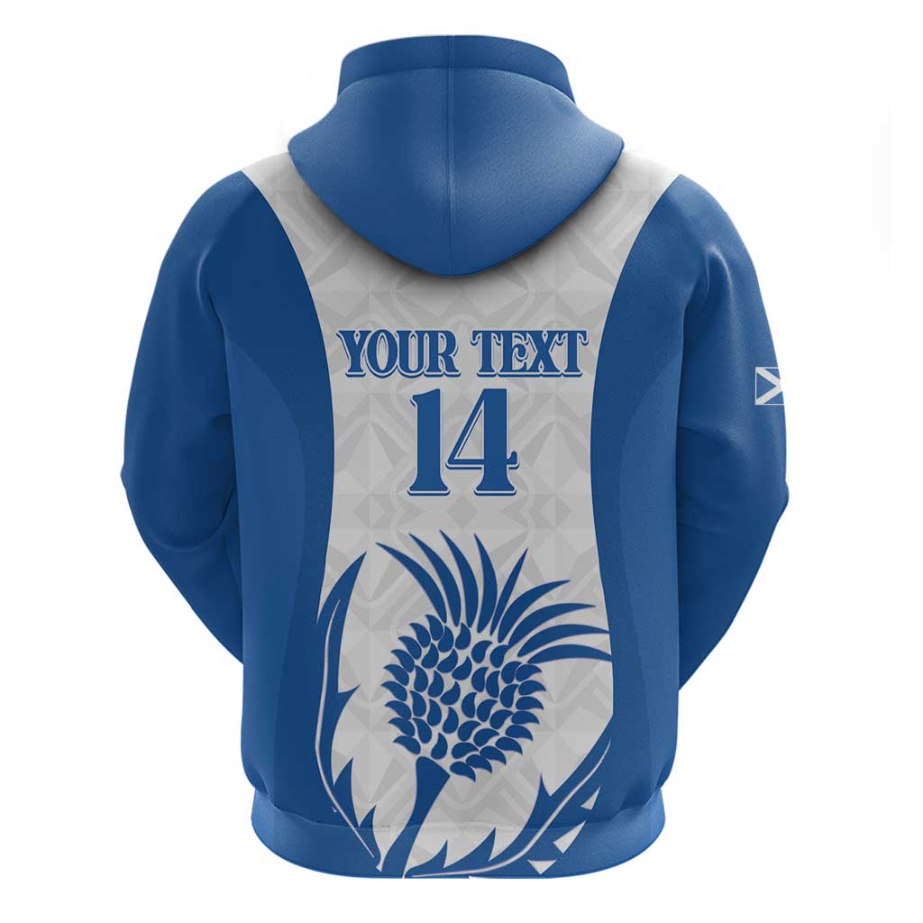 Scotland Rugby 2025 Custom Hoodie Come On Thistle LT14