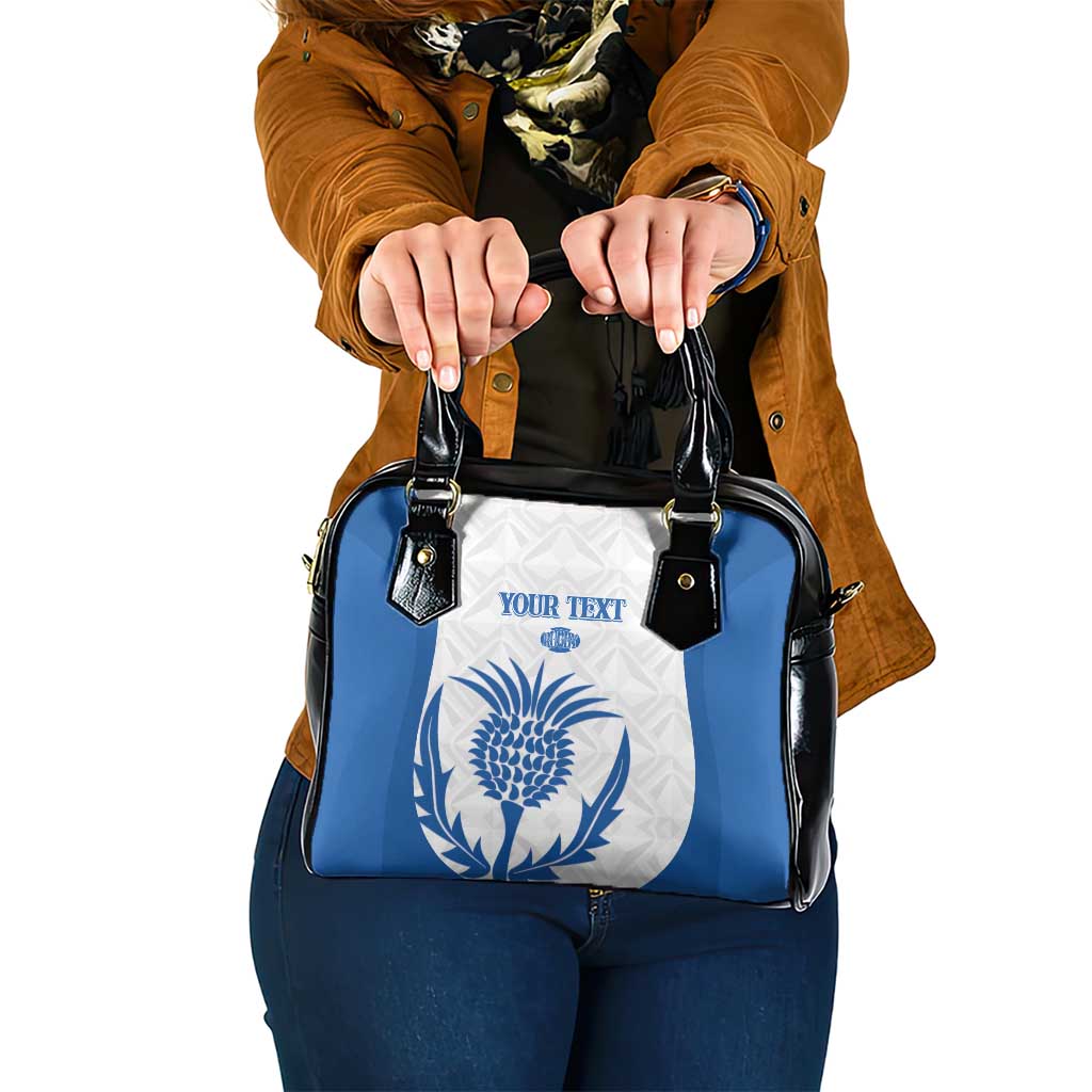 Scotland Rugby 2025 Custom Shoulder Handbag Come On Thistle LT14