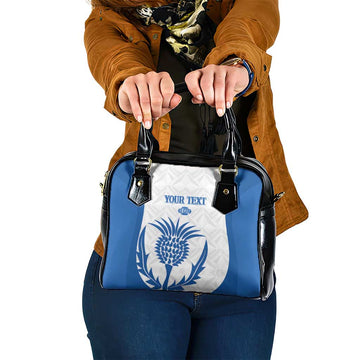 Scotland Rugby 2025 Custom Shoulder Handbag Come On Thistle LT14