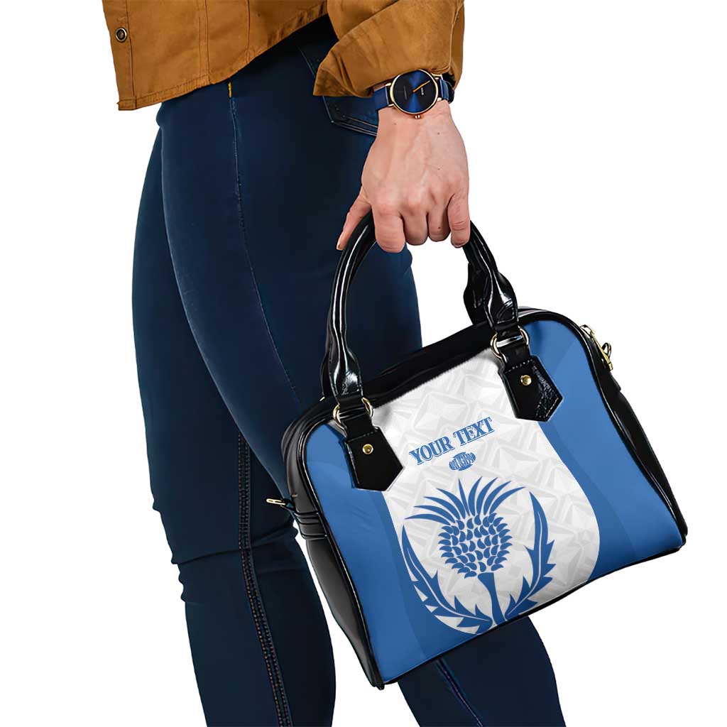 Scotland Rugby 2025 Custom Shoulder Handbag Come On Thistle LT14