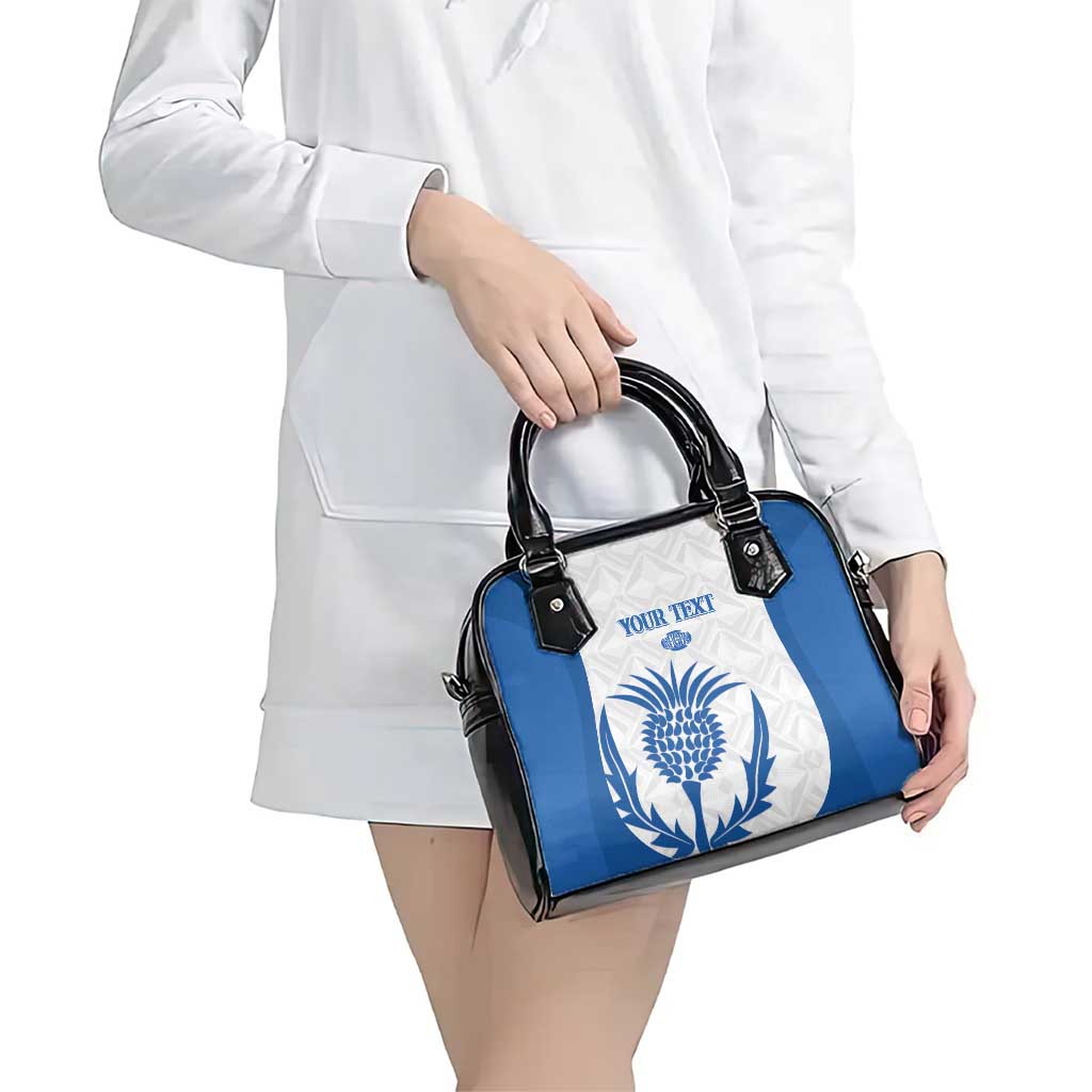 Scotland Rugby 2025 Custom Shoulder Handbag Come On Thistle LT14