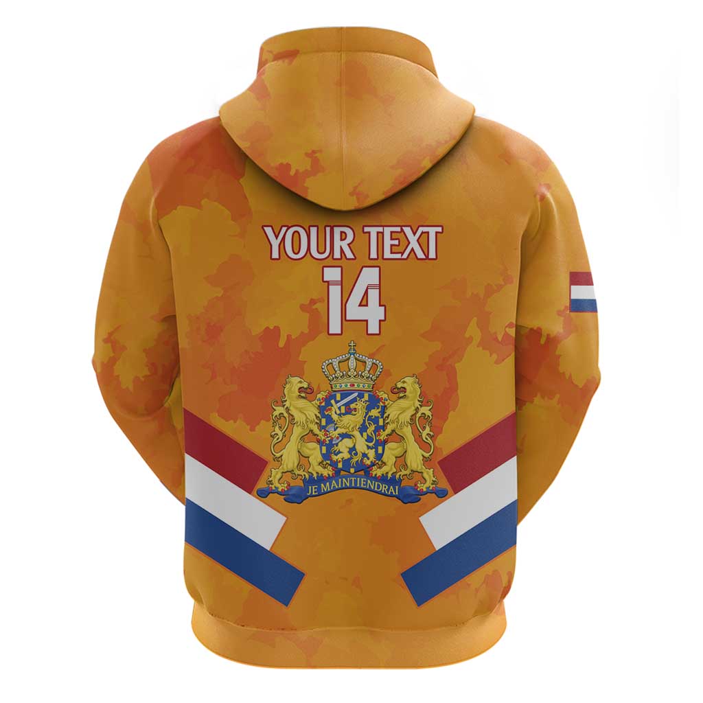 Custom Netherlands Rugby Hoodie 2024 Go Champions Nederland LT14