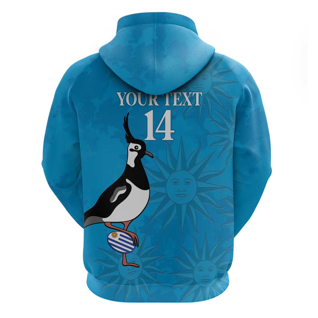 Custom Uruguay Rugby Hoodie 2024 Go Champions Southern Lapwing LT14