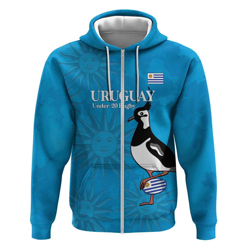 Custom Uruguay Rugby Hoodie 2024 Go Champions Southern Lapwing LT14