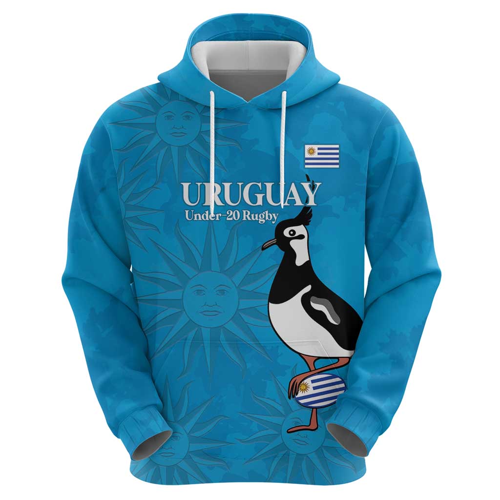 Custom Uruguay Rugby Hoodie 2024 Go Champions Southern Lapwing LT14