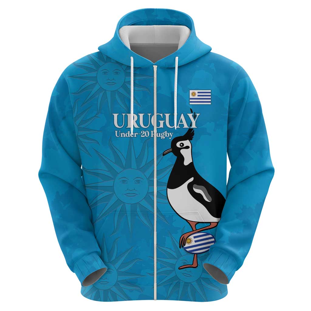 Custom Uruguay Rugby Hoodie 2024 Go Champions Southern Lapwing LT14