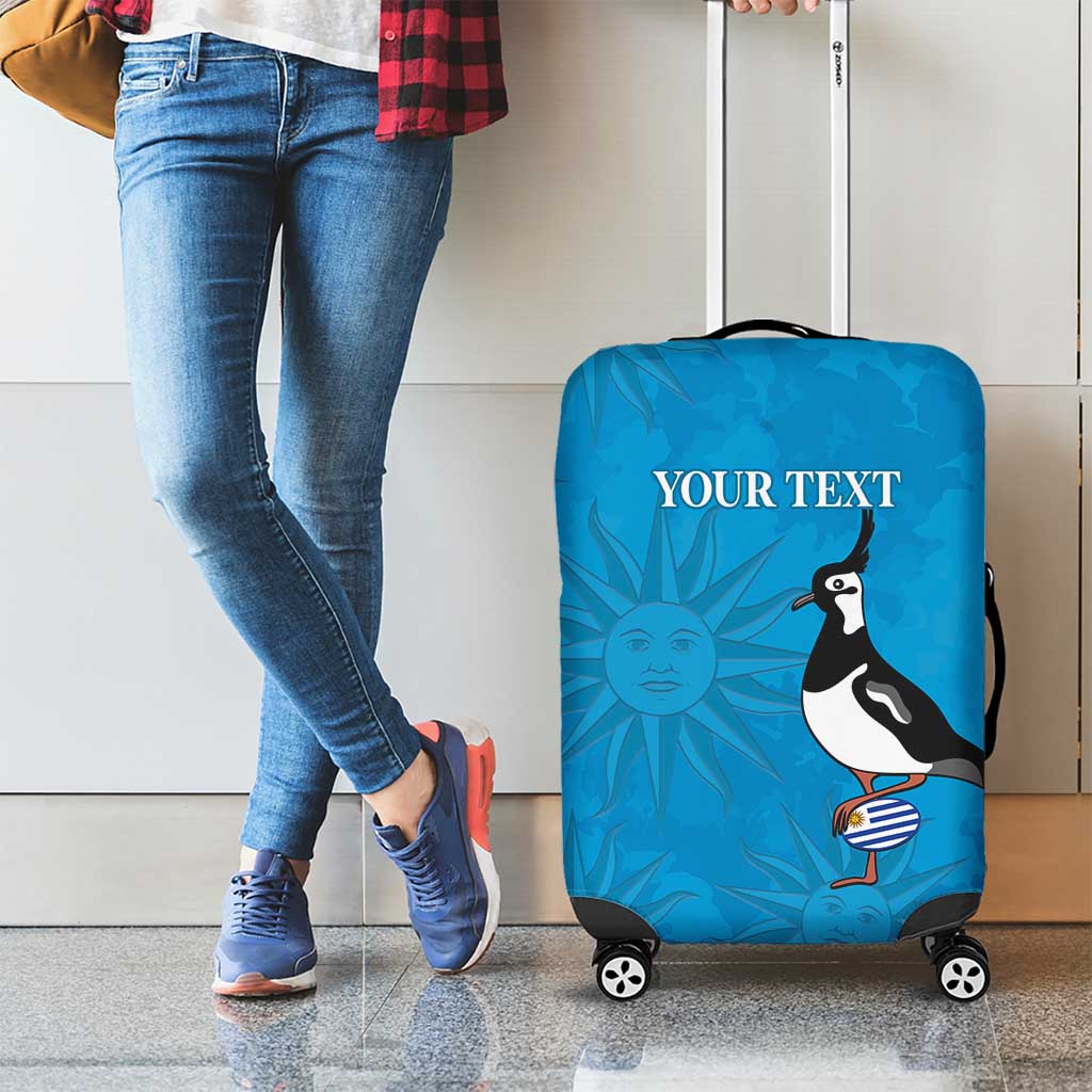 Custom Uruguay Rugby Luggage Cover 2024 Go Champions Southern Lapwing LT14