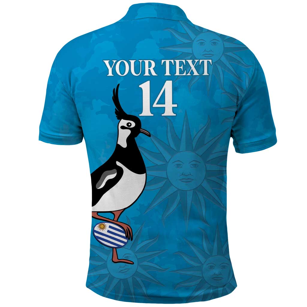 Custom Uruguay Rugby Polo Shirt 2024 Go Champions Southern Lapwing LT14