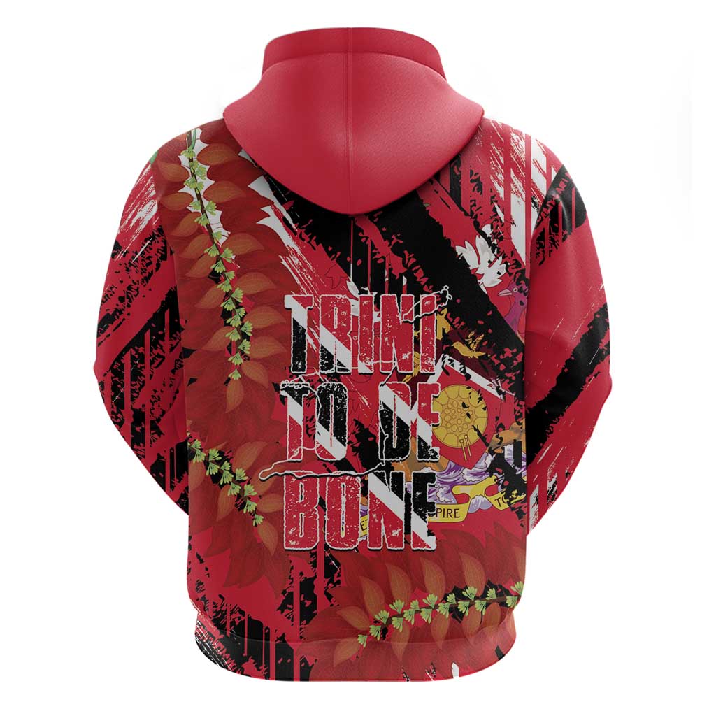 Trini To De Bone Hoodie Proud To Be Trinidad and Tobago LT14