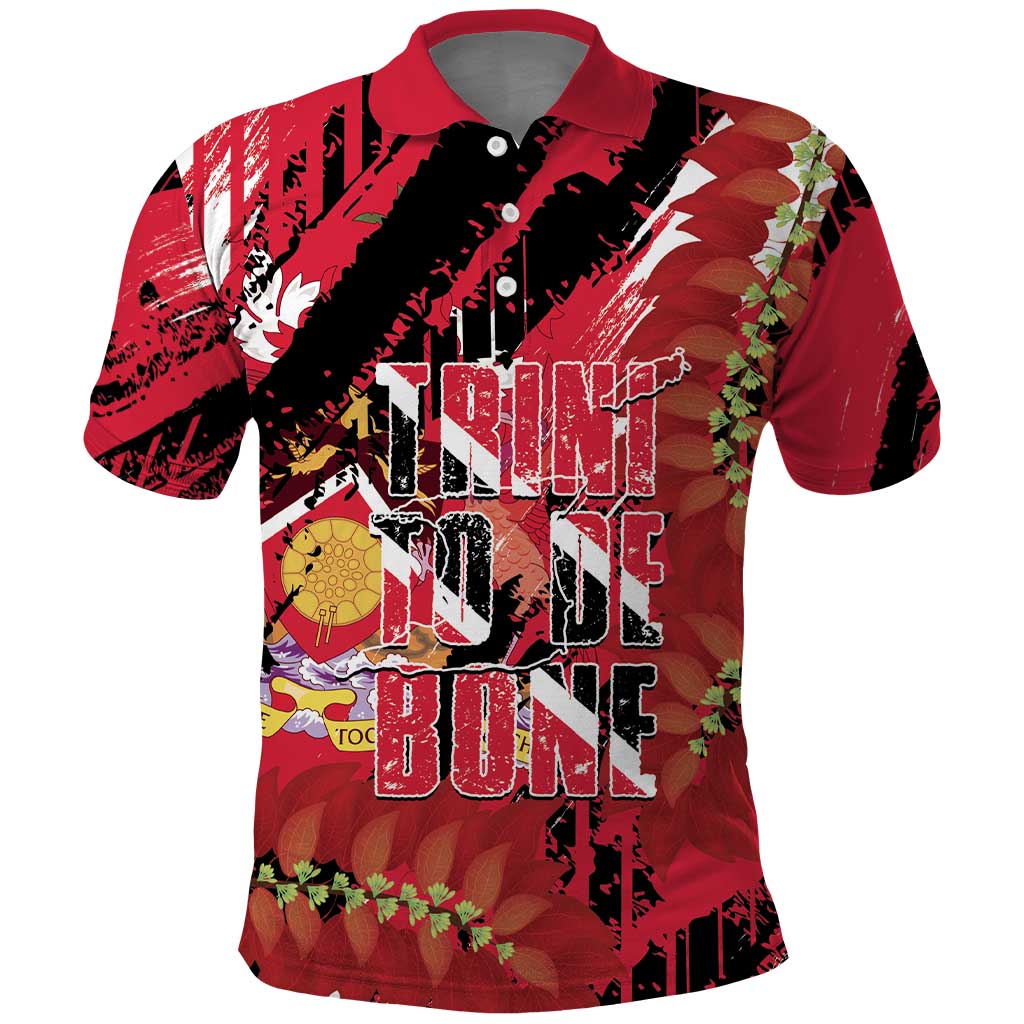 Trini To De Bone Polo Shirt Proud To Be Trinidad and Tobago LT14