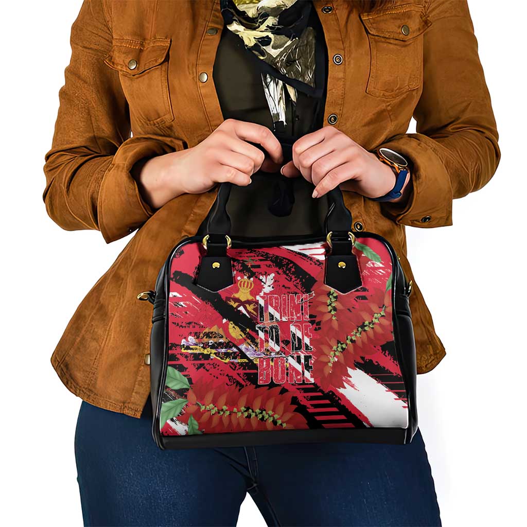 Trini To De Bone Shoulder Handbag Proud To Be Trinidad and Tobago LT14