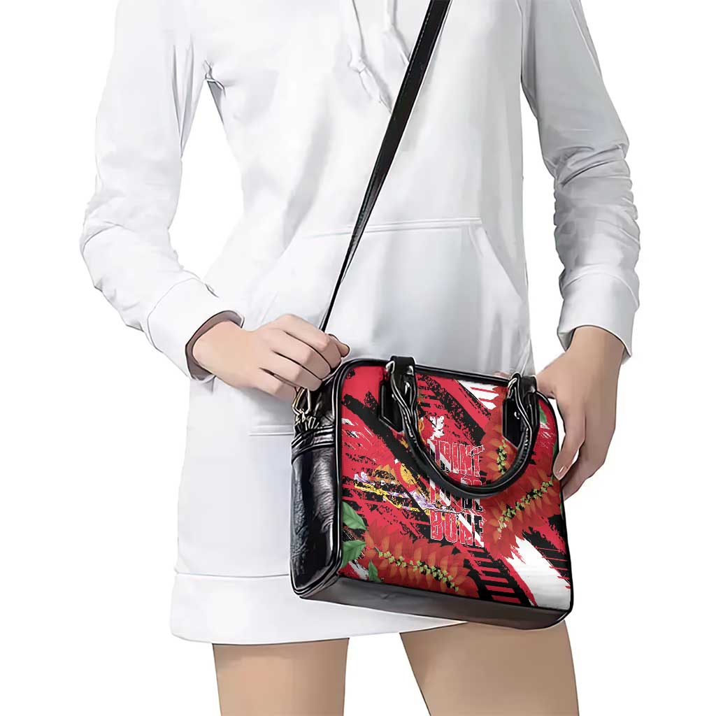 Trini To De Bone Shoulder Handbag Proud To Be Trinidad and Tobago LT14