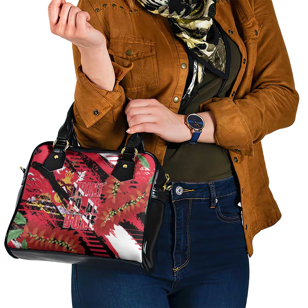 Trini To De Bone Shoulder Handbag Proud To Be Trinidad and Tobago LT14
