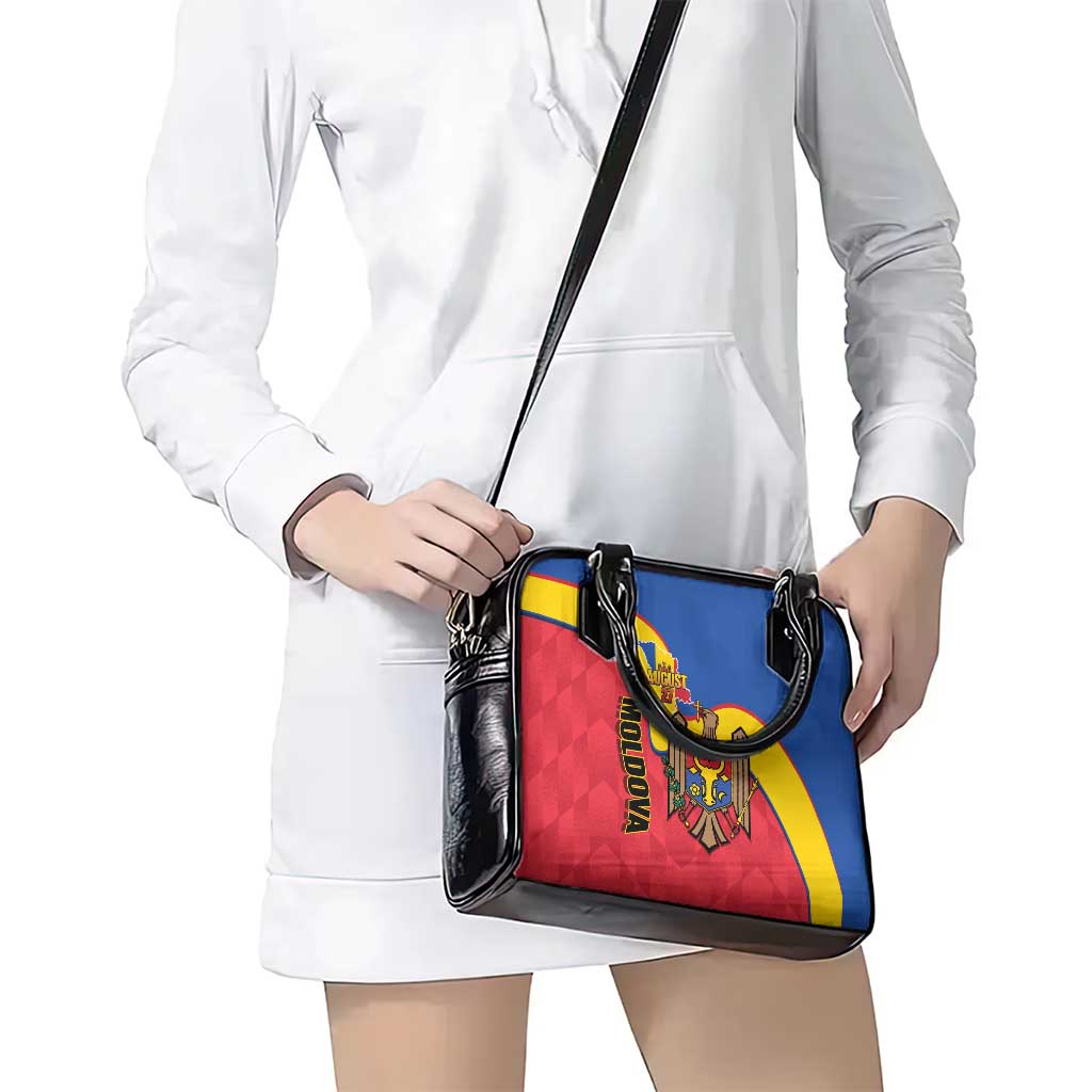 Moldova Independence Day Shoulder Handbag August 27 One People One Nation LT14