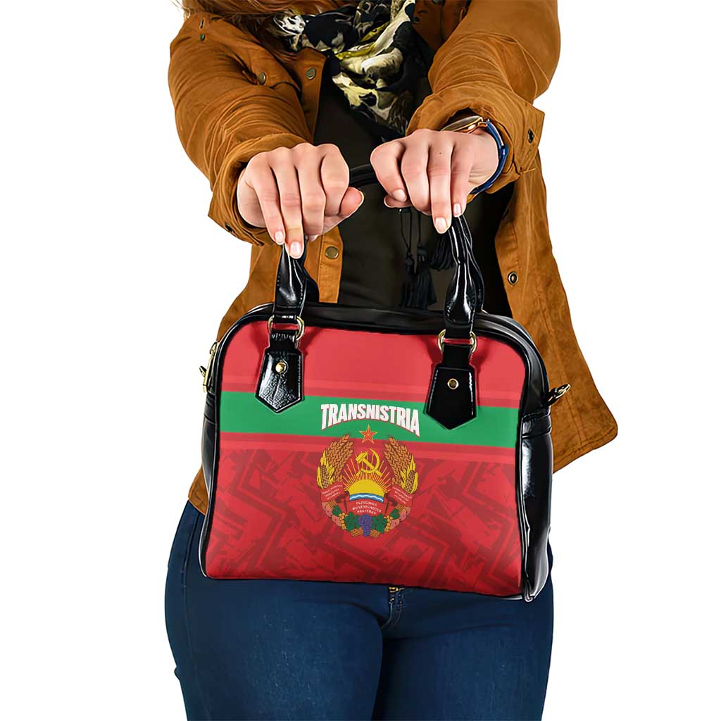 Transnistria Independence Day Shoulder Handbag Coat Of Arms Flag Style LT14