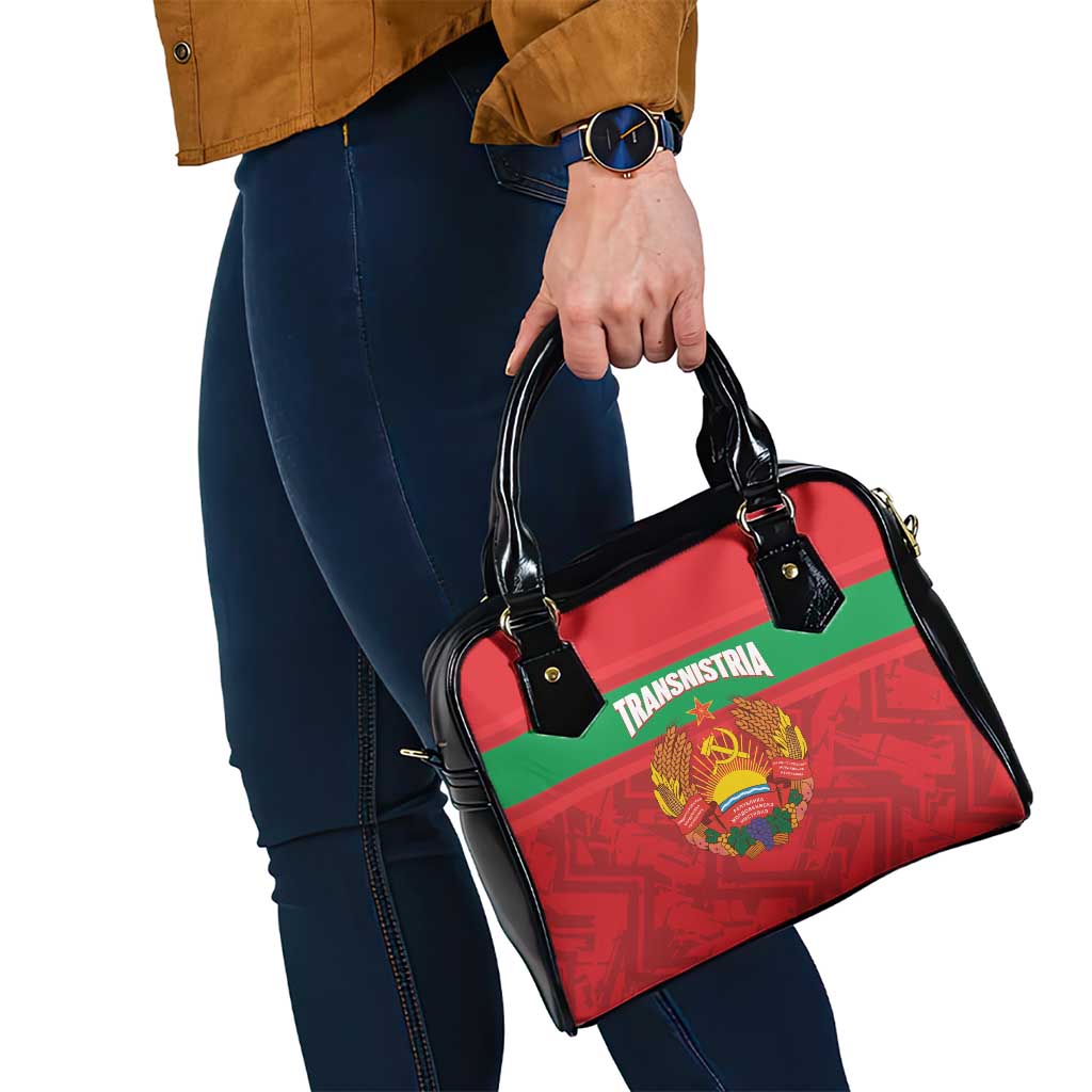 Transnistria Independence Day Shoulder Handbag Coat Of Arms Flag Style LT14