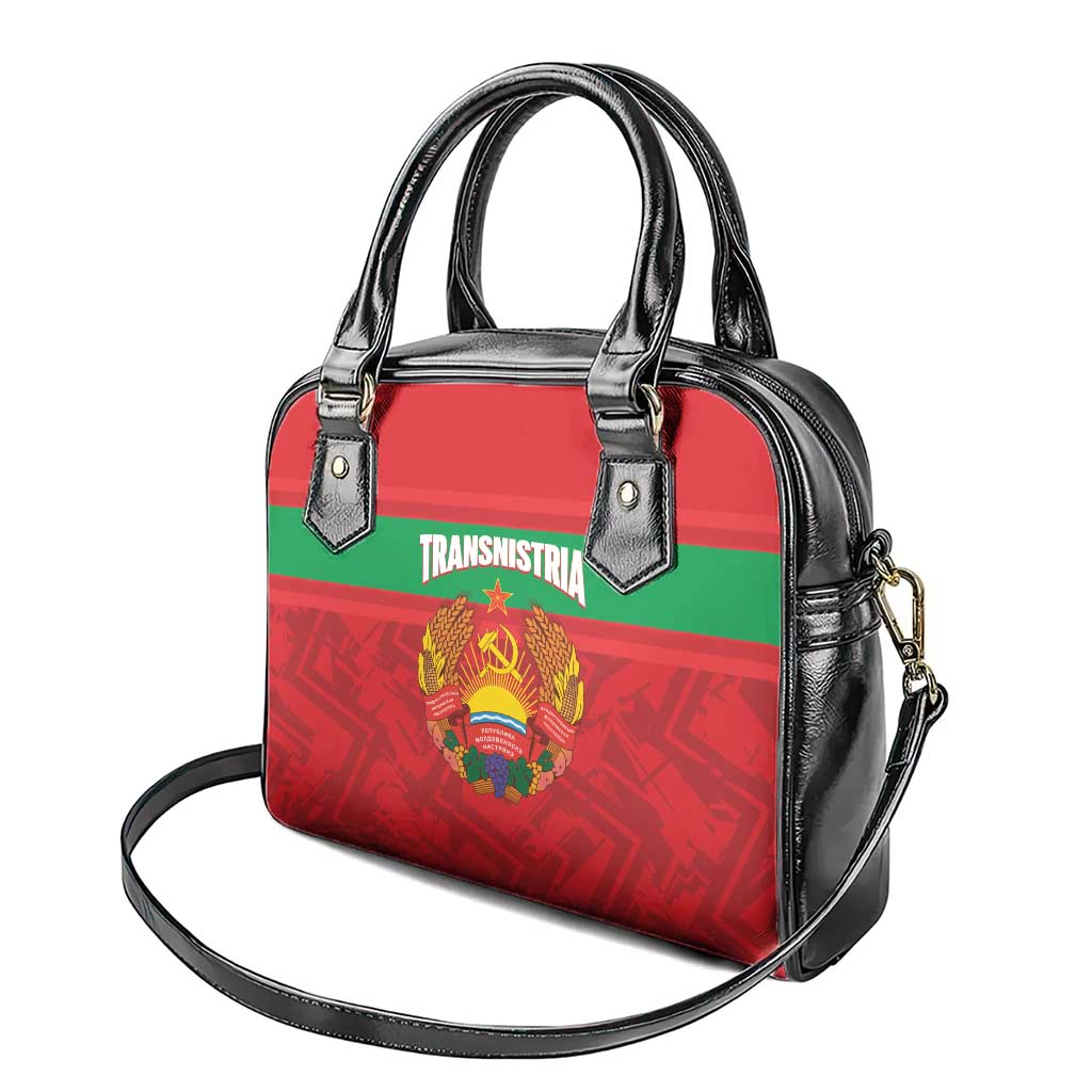 Transnistria Independence Day Shoulder Handbag Coat Of Arms Flag Style LT14
