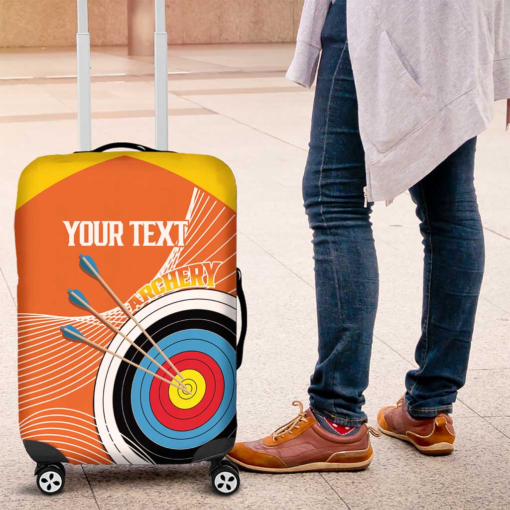 Personalised Bhutan Archery Luggage Cover Board Style Flag Color LT14